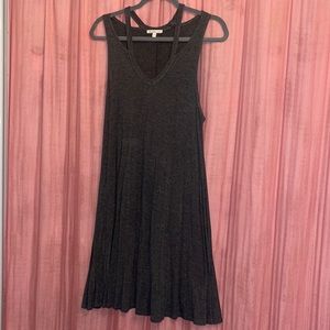 Dark grey tank dress